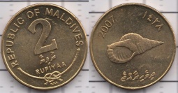 2 рупии 2007