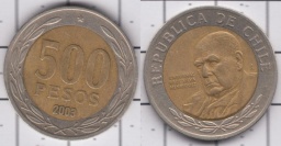 500 песо 2003