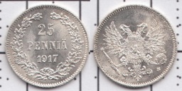 25 пенни 1917