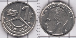 1 франк 1989
