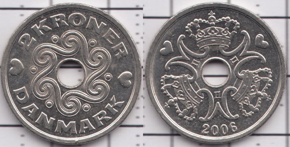 Дания 2 марки ББ 2006г.