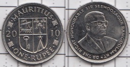 1 рупия 2010