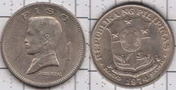 1 песо 1974