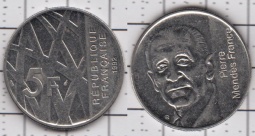 5 франков 1992