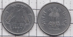 1 рупия 1997