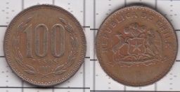 100 песо 1992
