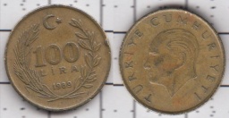 100 лир 1989