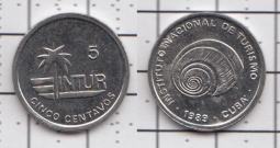 5 центаво 1989
