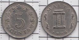 5 центов 1976