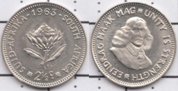 2 1/2 цента 1963