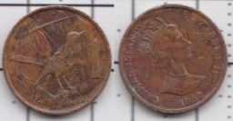 1 цент 1990