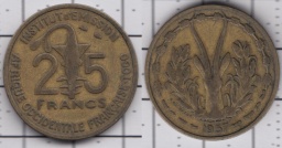 25 франков 1957
