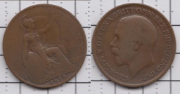 1 пенни 1919