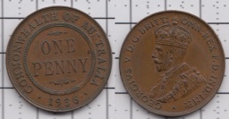 1 пенни 1936