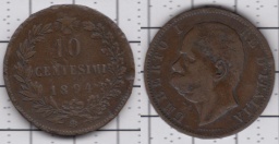 10 сантимов 1894