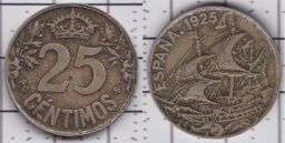 25 сантимов 1925