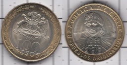 100 песо 2005