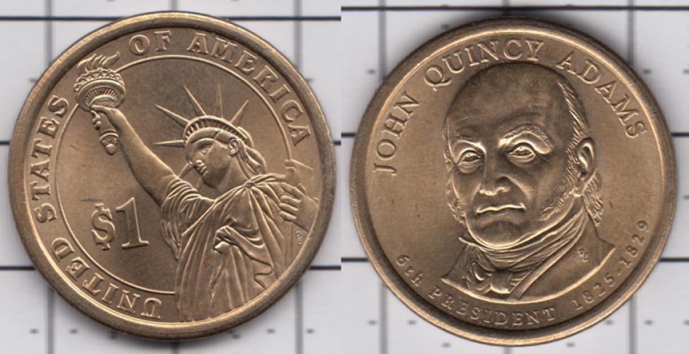 США 1 доллар ББ 2008г.