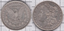 1 доллар 1885