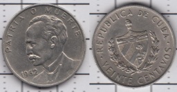 20 центаво 1962