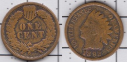 1 цент 1892