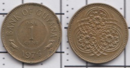 1 цент 1974