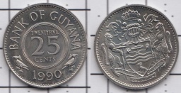 25 центов 1990