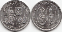 200 эскудо 1996