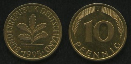 10 pfennig 1988