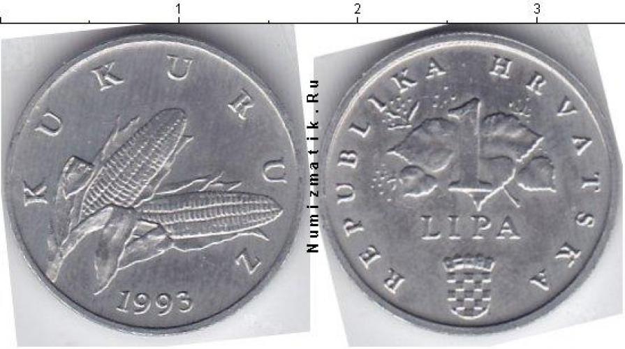 Хорватия 1 LIPA  1993г.