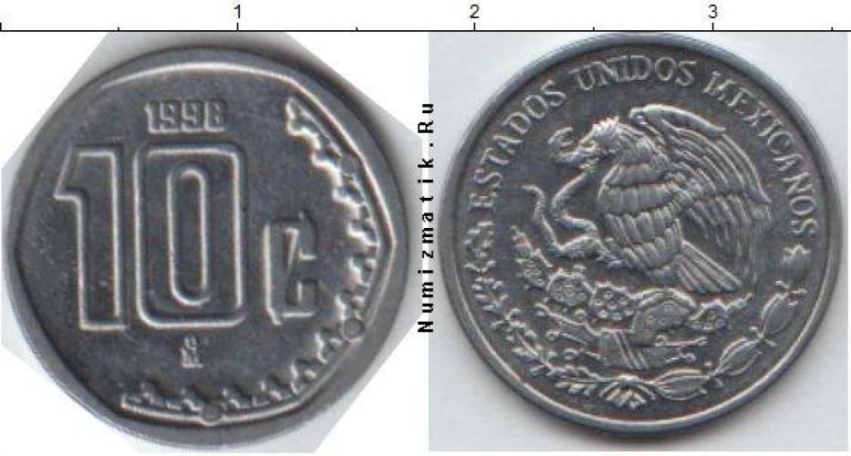 Мексика 10 (СЕНТАВО)  2003г.