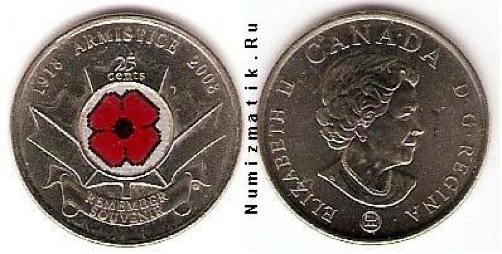  25 CENTS  2008.
