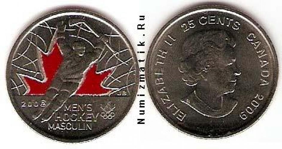 Канада 25 CENTS  2009г.