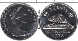 5 CENTS 1977