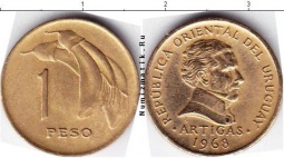 1 PESO 1969