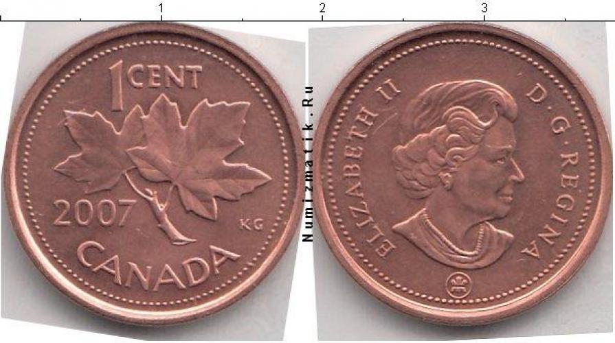 Канада 1 CENT  2004г.